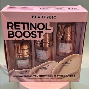 Beauty Bio 🎉 R45 The Reversal 3 Step Retinol Boost Skincare Set